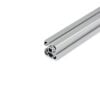 1 x Aluminium Extrusion Profile - T-Slot - 40x40mm - 3 Slot - Silver - Cut to Size