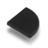 1 x Plastic End Cap - 30 Series - 30x30 - 90 Degree Radius