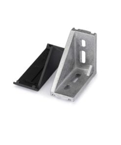 1 x Corner Bracket - 30 Series - 30x60 - With Cover Cap