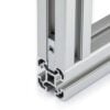 Heavy Duty Inner Link Connector - Butt - Inside - 40 & 45 Series - With Fixings Joining Aluminium Extrusion