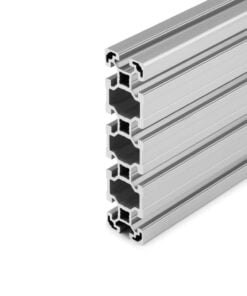 1 x Aluminium Extrusion Profile - T-Slot - 40x160mm - Silver - Cut to Size