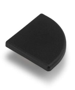 1 x Plastic End Cap - 40 Series - 40x40 - 90 Degree Radius