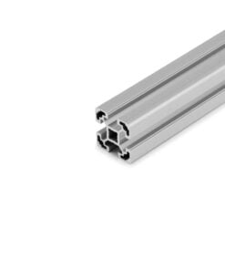1 x Aluminium Extrusion Profile - T-Slot - 40x40mm - Silver - Cut to Size