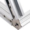 Inner Link Connector - Angle - 60 Degree - With Fixings Joining Aluminium Extrusion