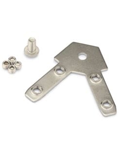 1 x Inner Link Connector - Angle - 60 Degree - With Fixings