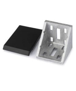 1 x Corner Bracket - 30 Series - 60x60 - With Cover Cap