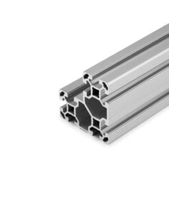 1 x Aluminium Extrusion Profile - T-Slot - 80x80mm (L-Beam) - Silver - Cut to Size