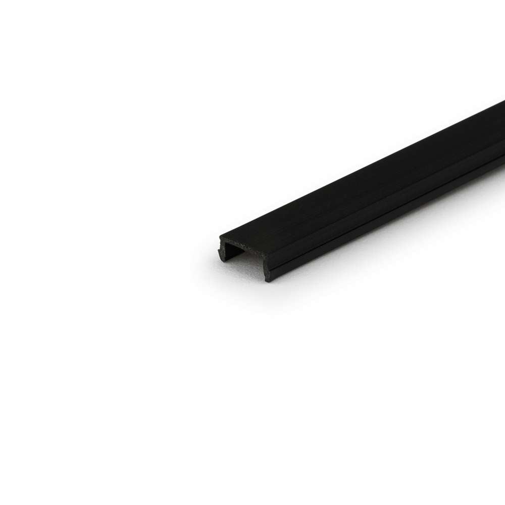 1 x Slot Cover - 40 & 45 Series - Black - 1000mm