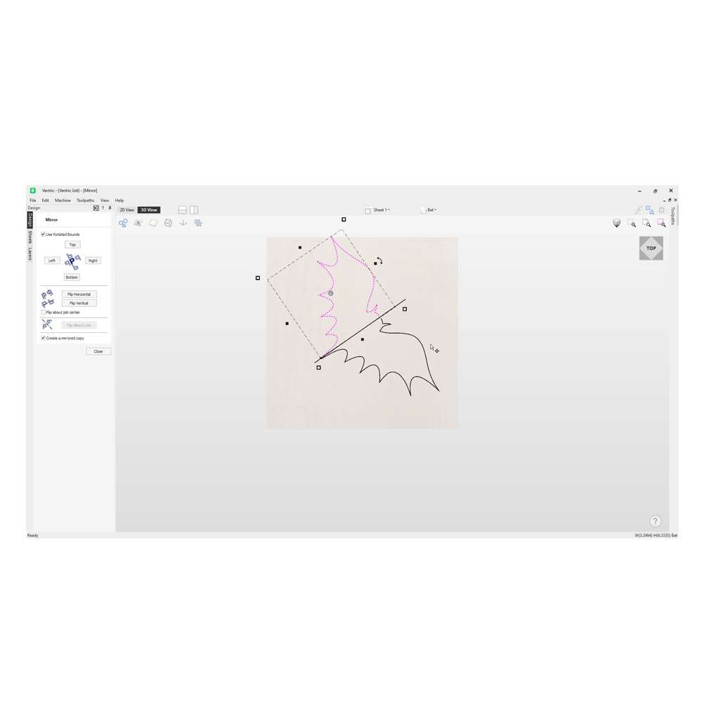 Part Design in Cut2D Desktop Vectric CAM Software