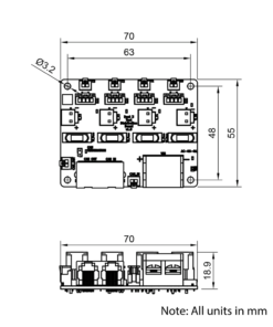 Technical Drawing Of Duet 3 Tool Distribution Board