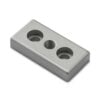 1 x Foot Plate - 40 Series - 40x80 - M12