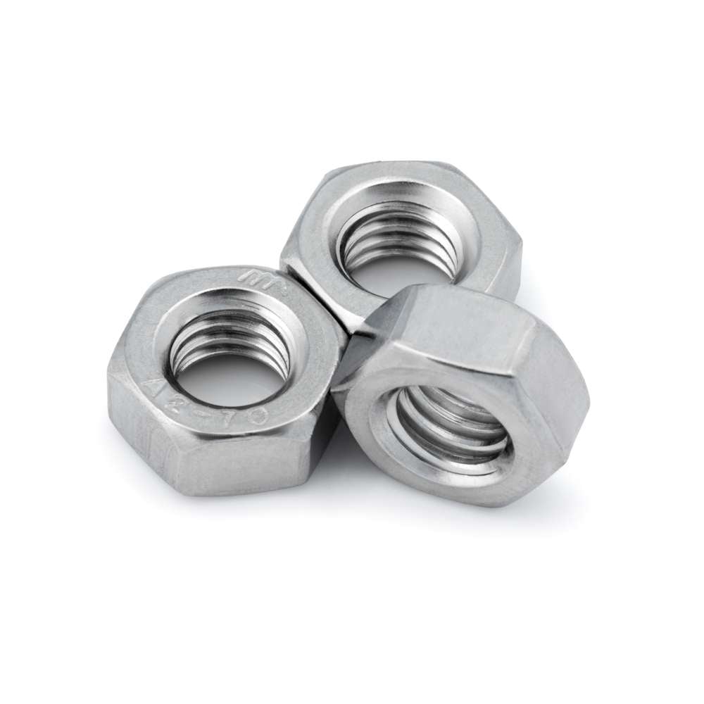 3 x Hexagon Full Nut - M12