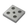 1 x Foot Plate - 45 Series - 90x90 - M16
