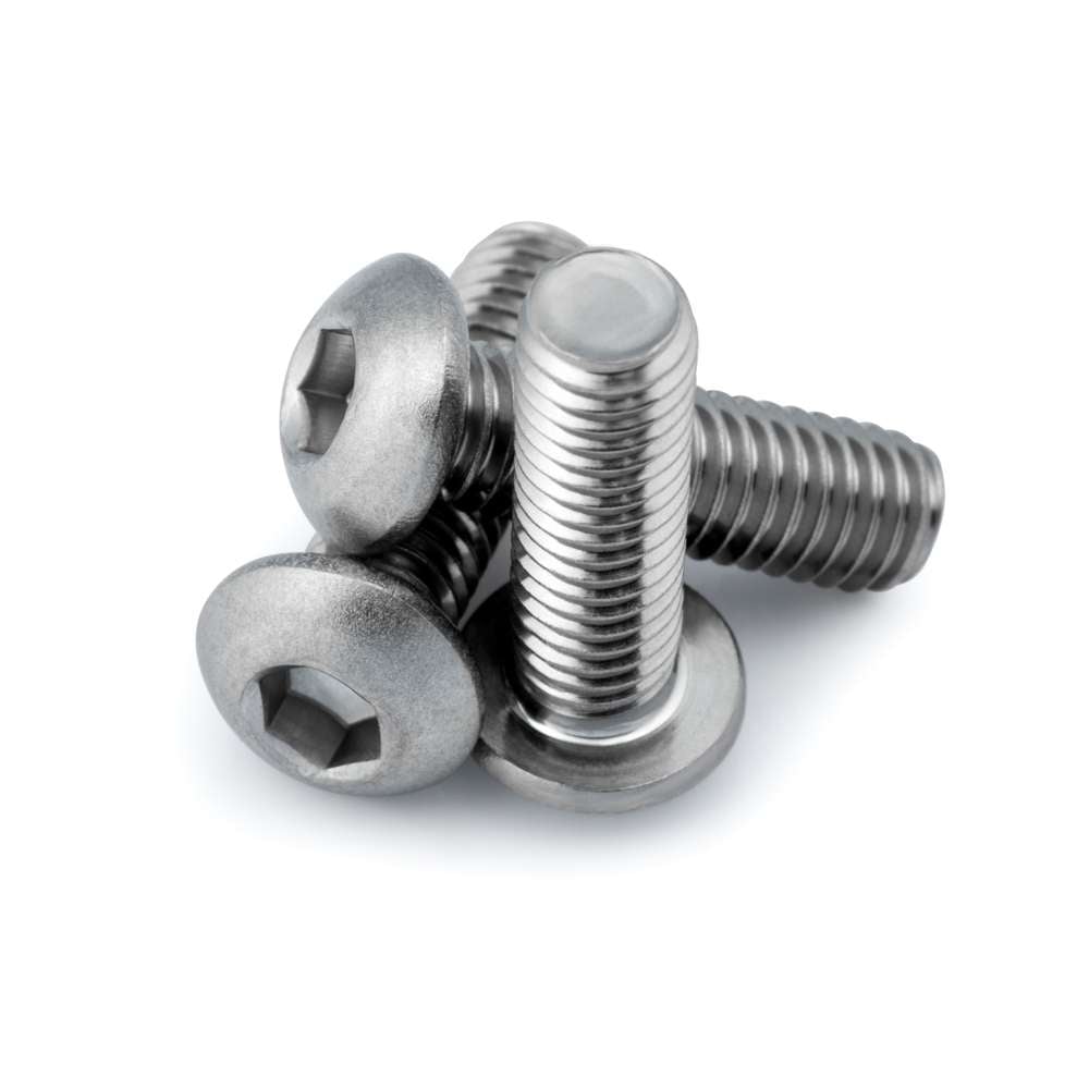 3 x Button Head Bolt - M4 - 40mm