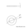 Technical Drawing Of Washer - M5