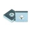 2 x Flat Nut - T-Slot - 45 Series - M6