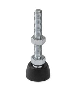 1 x Articulating Levelling Foot - Nylon 19mm - M6 - 40mm