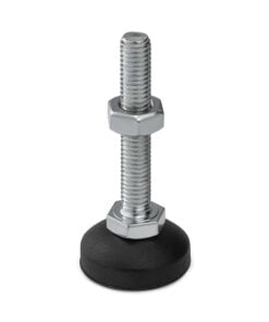 1 x Fixed Levelling Foot - Nylon 29mm - M8 - 50mm