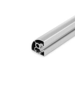 1 x Aluminium Extrusion Profile - T-Slot - 45x45mm - 90 Degree Radius - Silver - Cut to Size