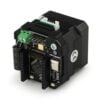 uStepper S32 Controller Mounted On Stepper Motor