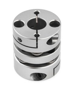 2 x Disc Flexible Shaft Coupling - 1/4 - 8mm