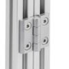 1 x Aluminium Hinge - 20 Series - Silver