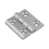 1 x Aluminium Hinge - 20 Series - Silver