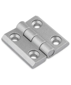 1 x Aluminium Hinge - 20 Series - Silver