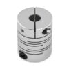 2 x Slit Beam Flexible Shaft Coupling - 5mm - 5mm