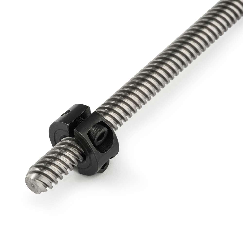 Double Split Shaft Collar - 8mm On Lead Screw