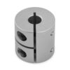2 x Rigid Shaft Coupling - 8mm - 8mm