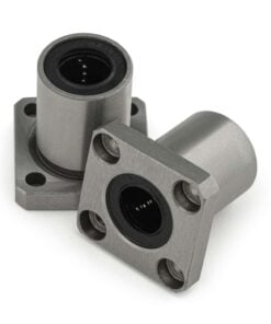 2 x Linear Square Flanged Bearing - 20mm