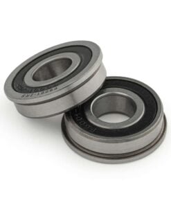 2 x Radial Flanged Bearing - Double Sealed - 8mm - Standard