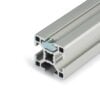 Drop In Nut - T-Slot - 40 & 45 Series - M4 Inside Aluminium Extrusion