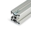 Spring Leaf Loaded Nut - T-Slot - 40 & 45 Series - M4 Inside Aluminium Extrusion