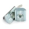 2 x Spring Leaf Loaded Nut - T-Slot - 40 & 45 Series - M4