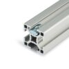 Roll In Nut - T-Slot - 40 & 45 Series - M6 Inside Aluminium Extrusion