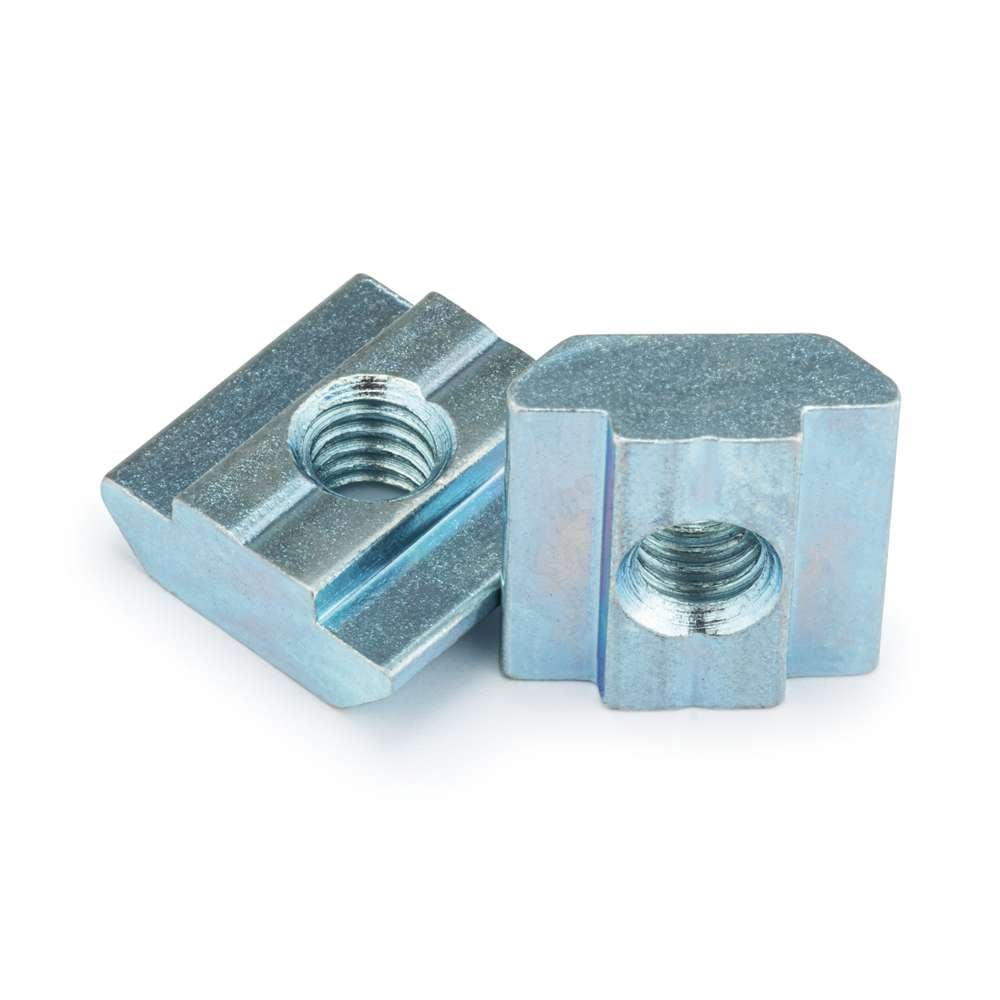 2 x Slide In Nut - T-Slot - 40 & 45 Series - M6