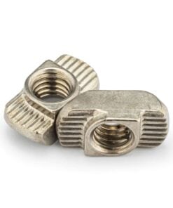 2 x Drop In Nut - T-Slot - 40 & 45 Series - M8 - Stainless Steel