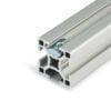 Roll In Nut - T-Slot - 40 & 45 Series - M8 Inside Aluminium Extrusion