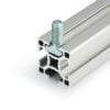 Drop In Bolt - T-Slot - 40 & 45 Series - M8 - 25mm Inside Aluminium Extrusion
