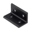 1 x Universal Corner Bracket - 20 Series - 40x20 - Black