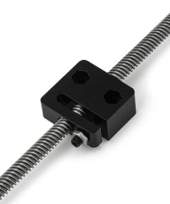 Lead Screw Anti-backlash Nut Block - Tr8*2-2P (1 Start) - Stand Off - POM On Lead Screw