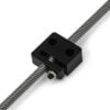 Lead Screw Anti-backlash Nut Block - Tr8*2-2P (1 Start) - Stand Off - POM On Lead Screw