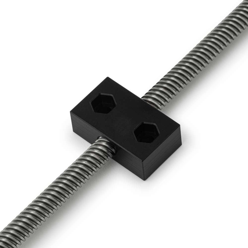 Lead Screw Nut Block - Tr8*2-2P (1 Start) - POM On Lead Screw