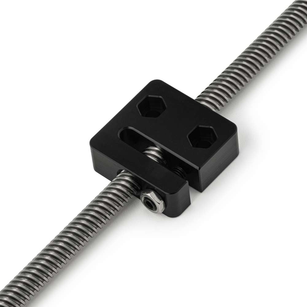 Lead Screw Anti-backlash Nut Block - Tr8*4-2P (2 Start) - POM On Lead Screw