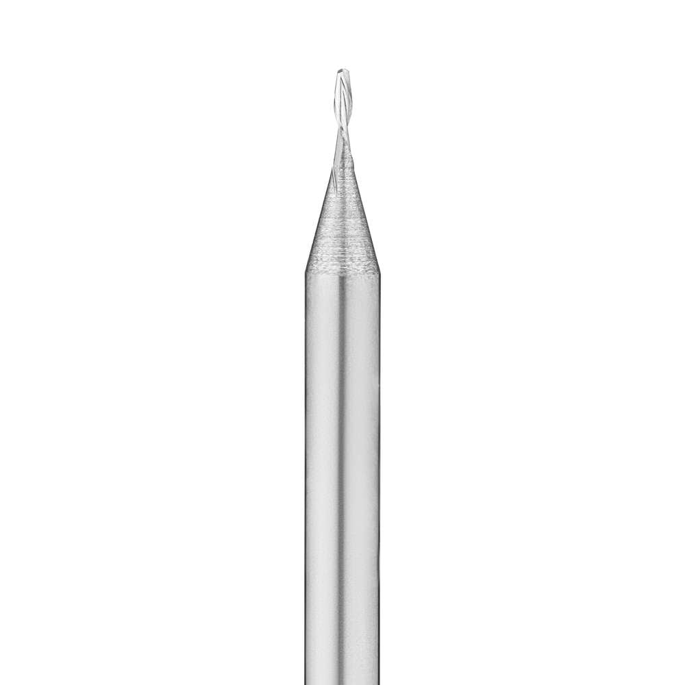 1 x 1/32" Square Router Bit Down-Cut Extended Reach