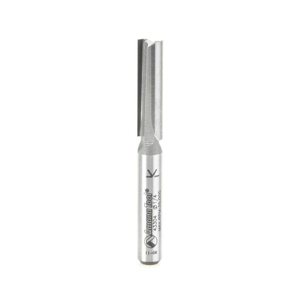 1 x 1/4" Square End CNC Router Bit - 43304 Amana Tool