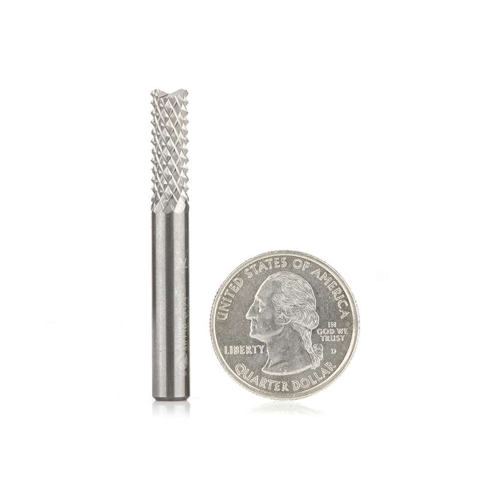 1 x 1/4" Spiral End CNC Router Bit - 46110 Amana Tool