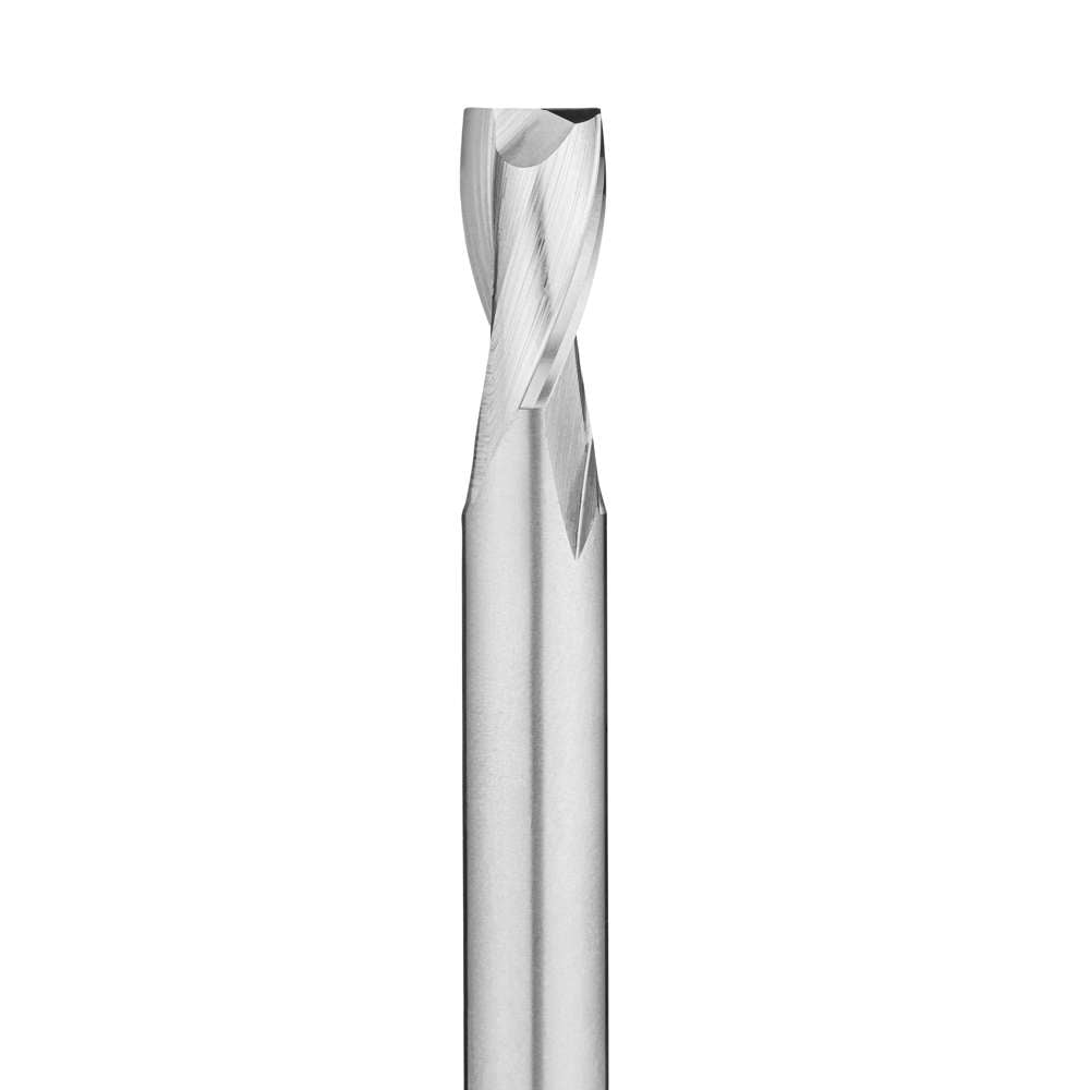 1 x 1/4" Square End CNC Router Bit - Up-Cut Standard